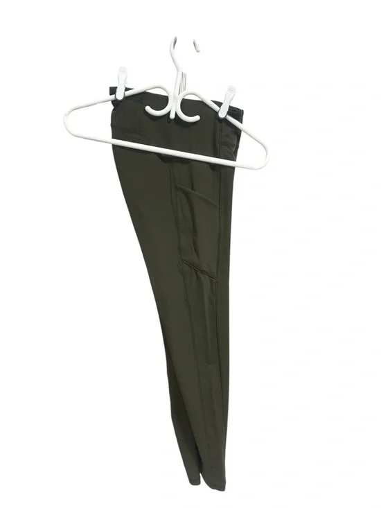 Lululemon Olive Green Leggings with Pockets - Picture 4 of 5